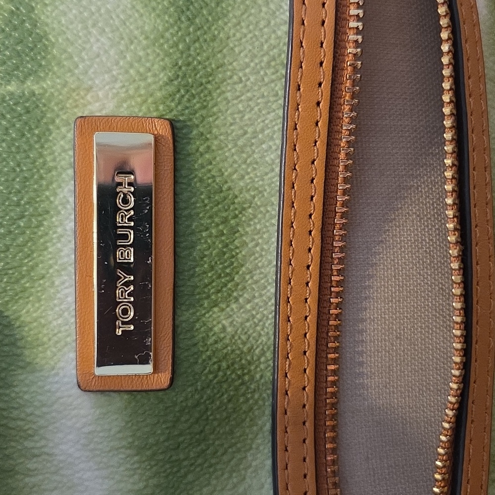 Tory Burch Floral Canvas Tote/Market Bag - Picture 11 of 17